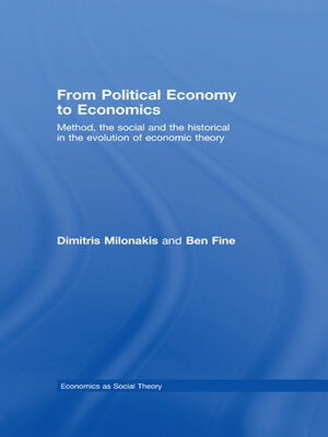 cover image of From Political Economy to Economics